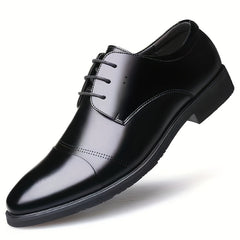 Men's Smart Casual Oxford Shoes Lace-up Formal Business Office Shoes