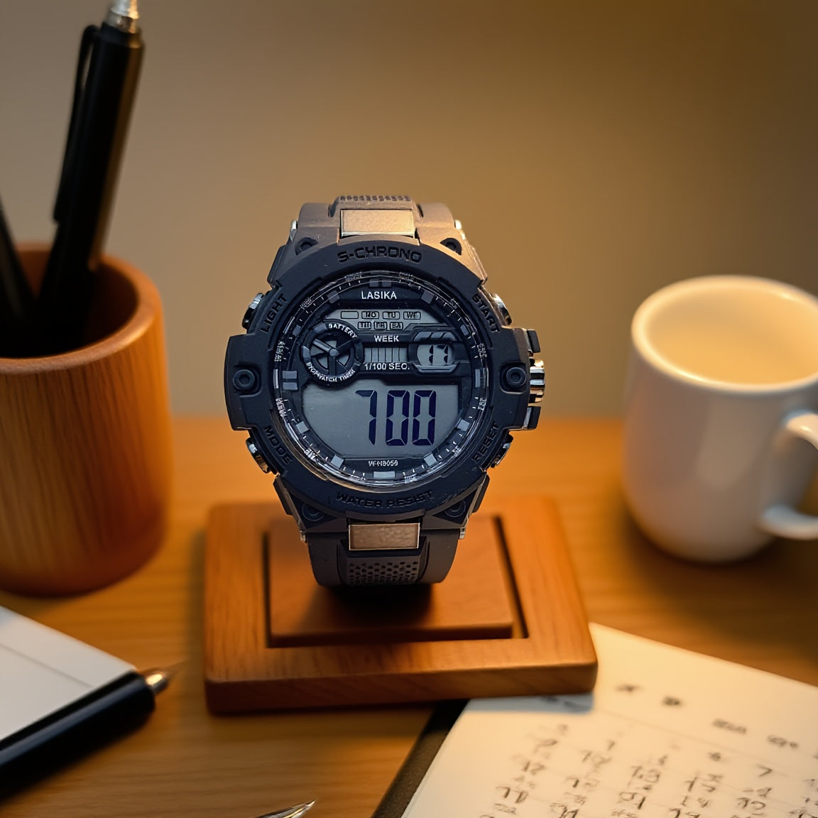 Youth Timer Watch Alarm Luminous Sports Timer