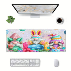 Large Santa Claus Mouse Pad 29.97x80.01cm Non-Slip Rubber Base
