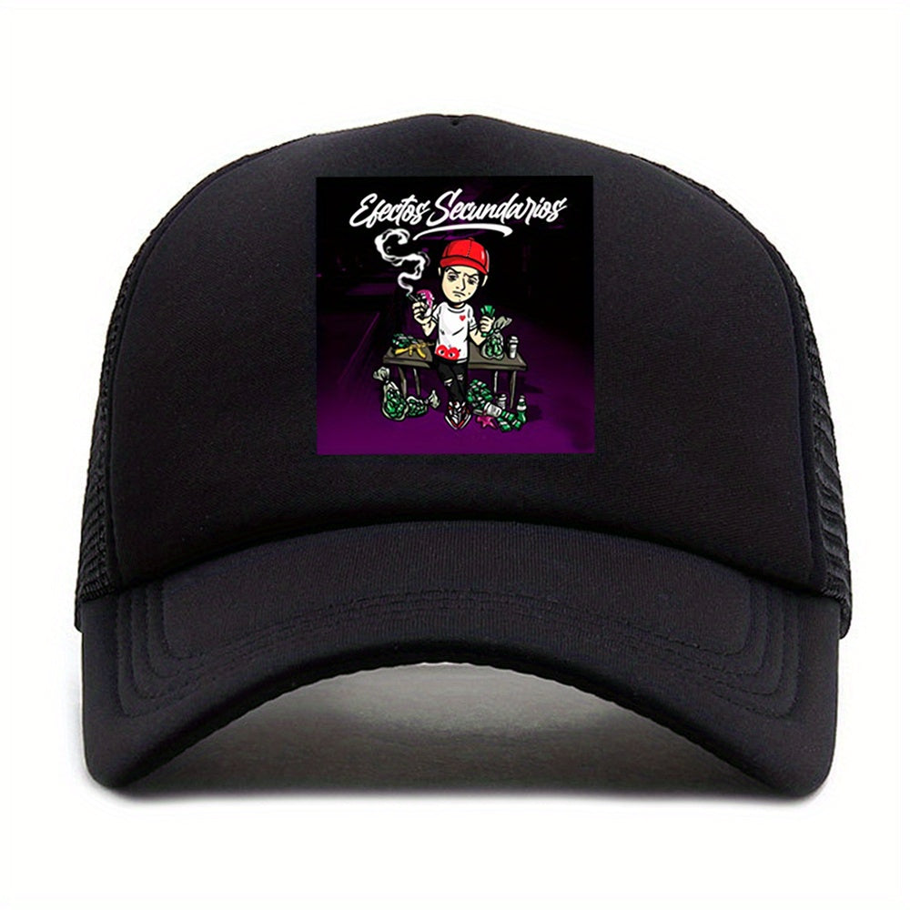 Adjustable Unisex Casual Baseball Cap with Embroidery for Outdoor Sport