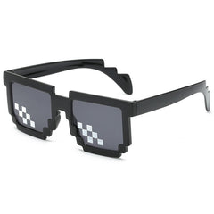 Funky Mosaic Sunglasses Funny Performance Decorative Glasses