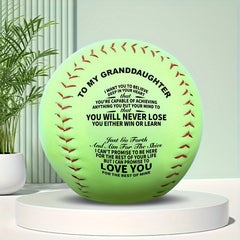 Creative PU Baseball For Grandchildren Softball Birthday Holiday