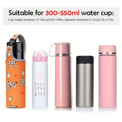 Portable Water Bottle Case with Buckle Handle