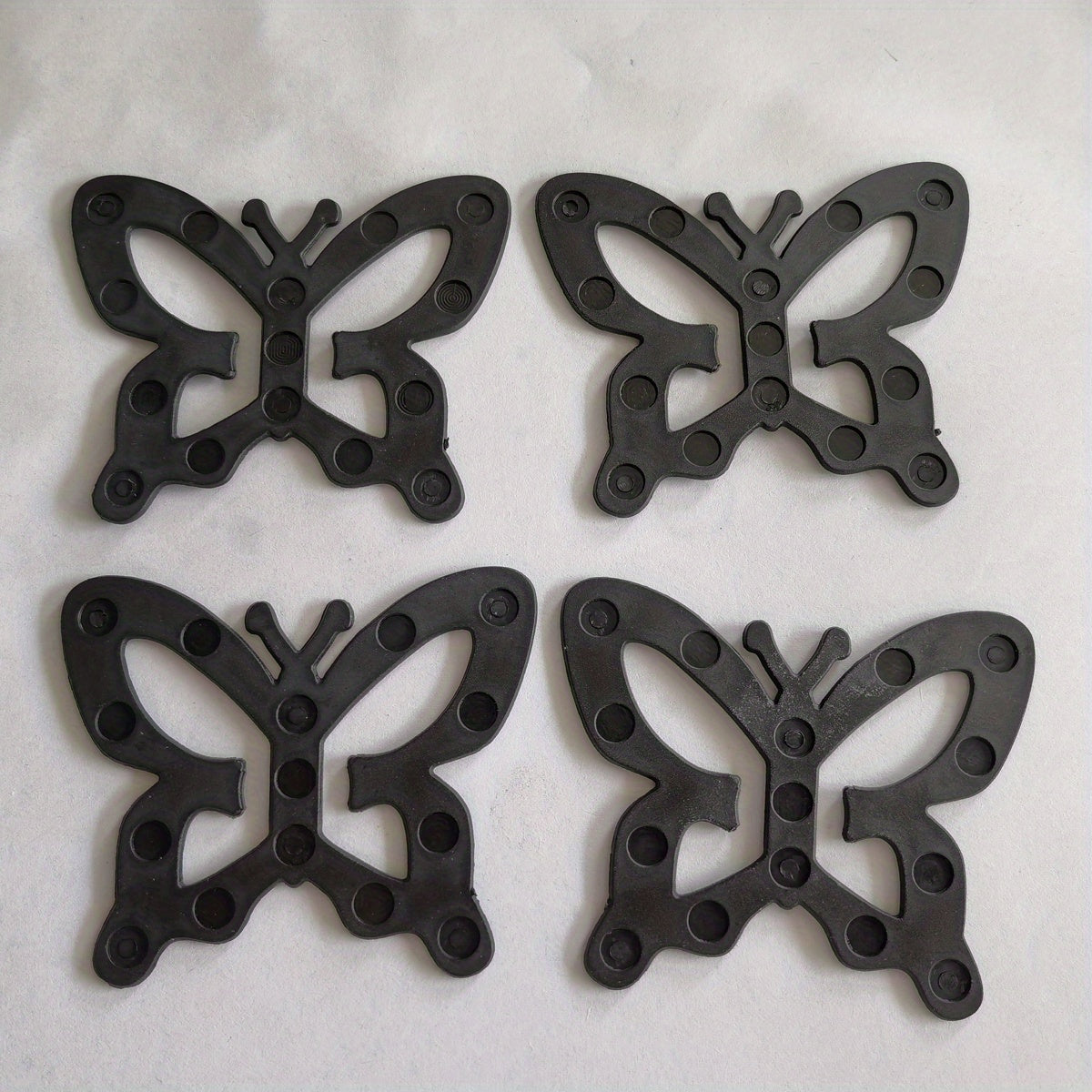 4pcs Butterfly Back Bra Control Clips Anti light Cross Buckles