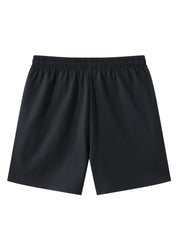 Men's V Workout Shorts Elastic Waist Gym Short Pants