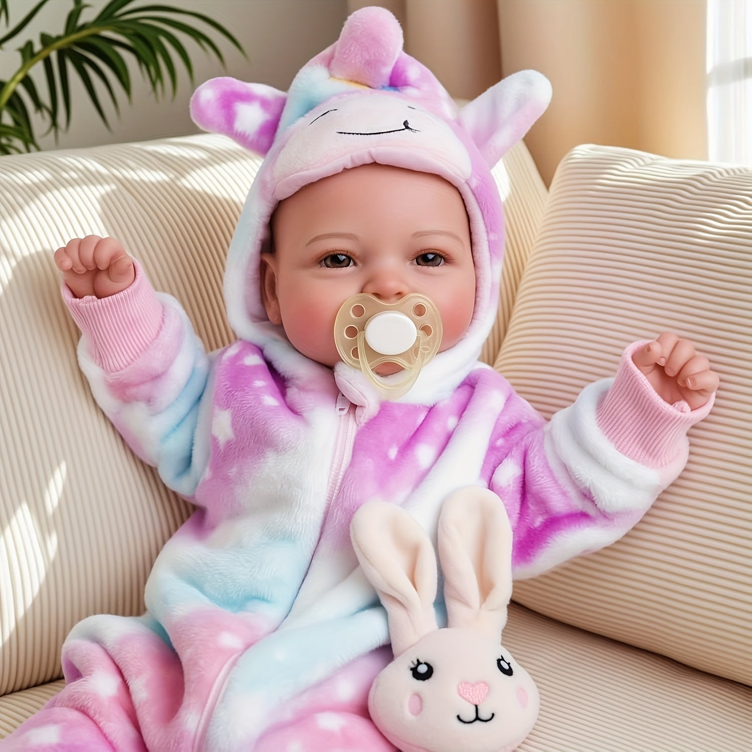 BABESIDE Baby Dolls 43 Large Realistic Soft Body Baby Doll Set for 3-Year-Olds