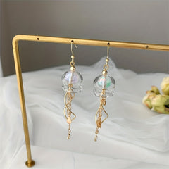Jellyfish Dangling Earrings - Ocean-Inspired Jewelry