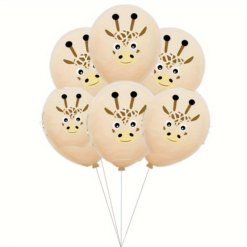Forest Animal Theme Scene Balloon Set Birthday Decoration Props
