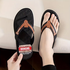 Men's Comfy Beach Slippers Outdoor Casual Flip Flops