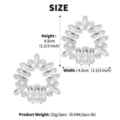 Crystal Shoe Clip Rhinestone Decoration 1 Pair