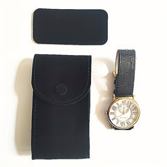Vintage Watch Bag Double Sided Fleece Storage