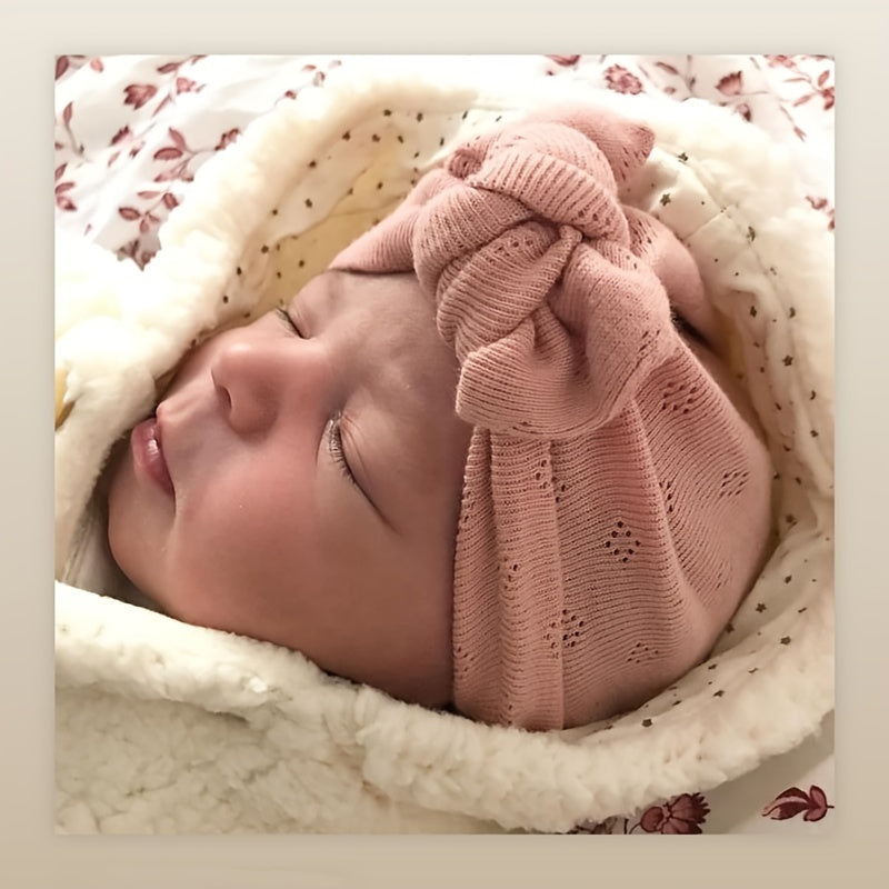 Cute Knitted Turban Headband for Babies Photography