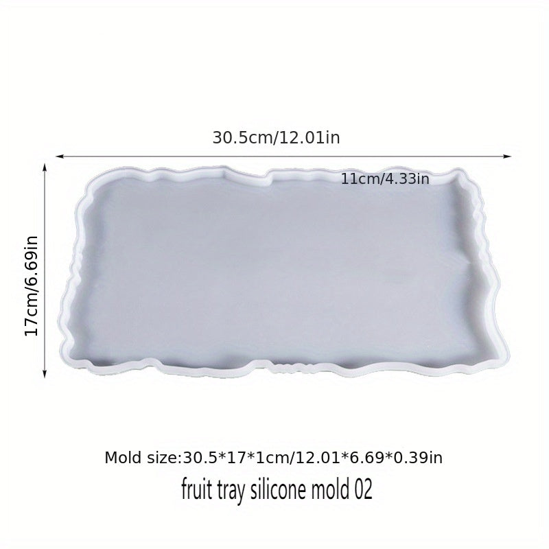 Silicone Tray Molds for Resin Casting - DIY Jewelry Holder and Home Decor