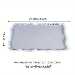 Silicone Tray Molds for Resin Casting - DIY Jewelry Holder and Home Decor