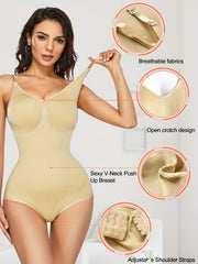 Sleeveless Shaping Bodysuit Women's Underwear