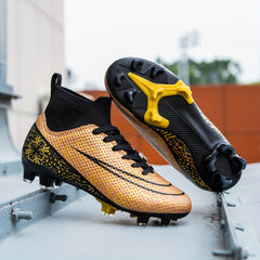Kids Soccer Cleats Lightweight Non Slip Shoes Boys Girls