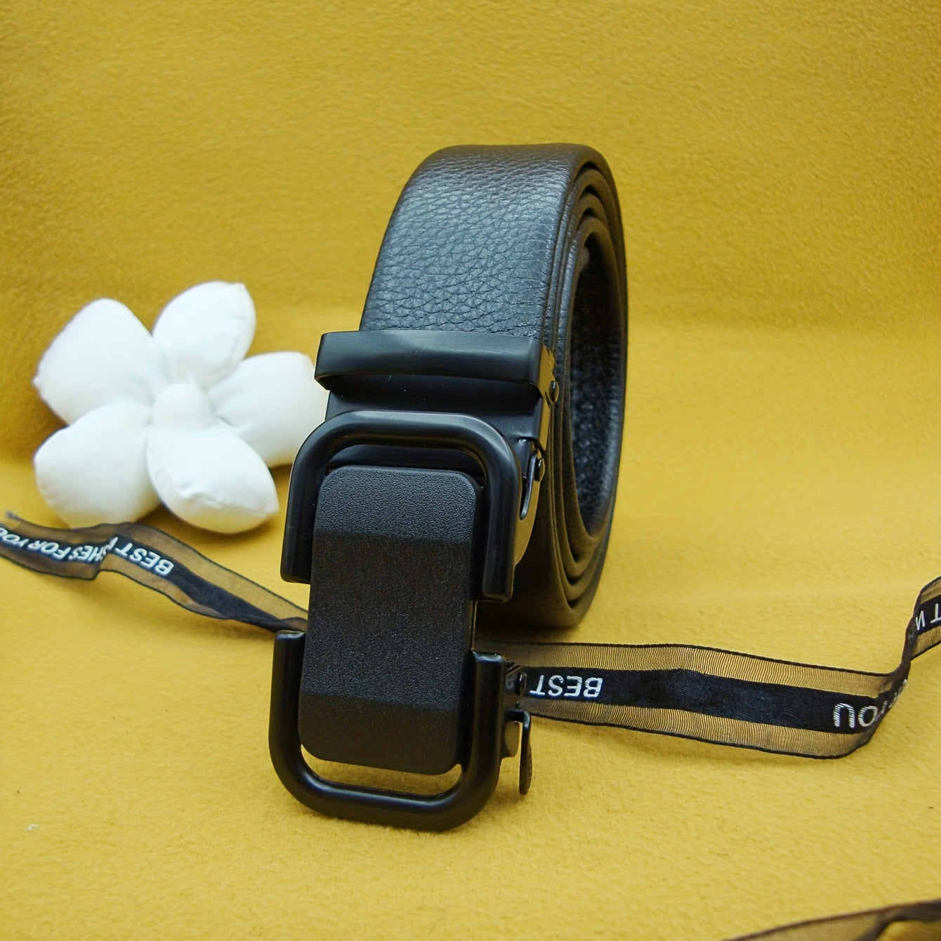 Men's Business Casual Leather Belt