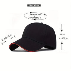 One Size Baseball Caps Pure All match Caps Comfortable Dad Hat Sports Caps