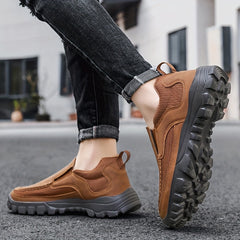 Men's Slip On Casual Shoes Breathable Wear Resistant for Traveling