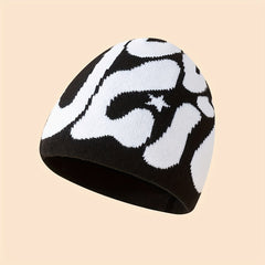 Men's Winter Knitted Beanie Hat Warm Hat