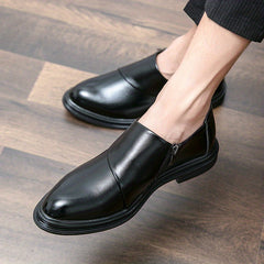 Men's Pointed Toe Loafers Lightweight Slip On Shoes