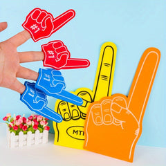 8pcs Cheerleading Props Sponge Finger Cover Gloves