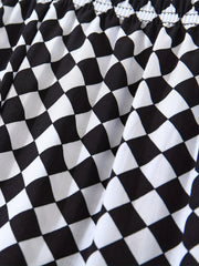 Plaid Trousers Baby Kids Casual Long Pants