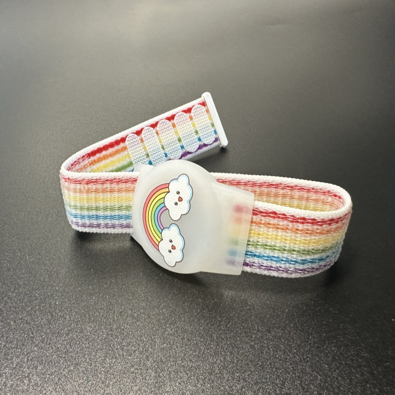 Adjustable Nylon Strap Airtag Holder Wristbands