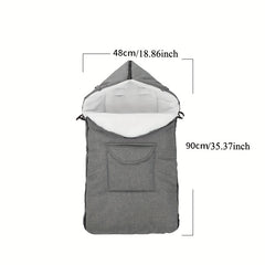 Linen Stroller Sleeping Bag Travel Warm Cover 0-24 Months Unisex