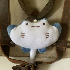 Ocean Devil Fish Plush Bag Pendant Doll Toy - Soft & Stuffed Animal Charm