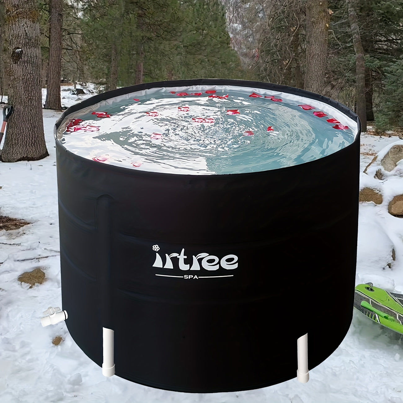Portable Bathtub Soaking Tub Folding Bathtub Ice Bath Tub