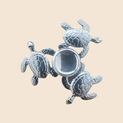 Golden Turtle Fidget Spinner Metal Toy for Stress Relief