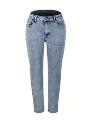 High Rise Skinny Pencil Jeans