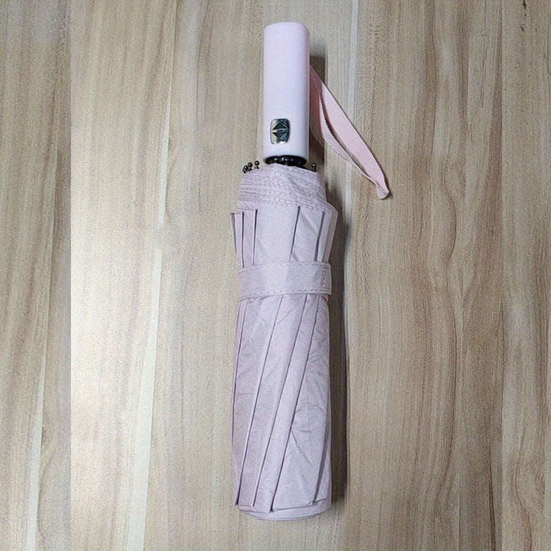 12 Ribs Auto Open Close Umbrella Large Rain or Shine Windproof Sunshade