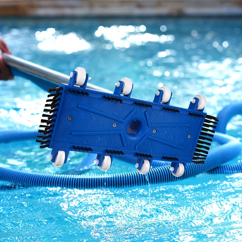 Weighted Pool Vacuum Head with Side Brushes for Swimming Pool or Hot Tub