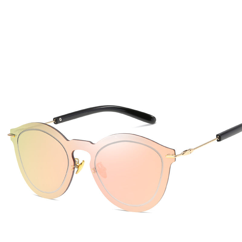 Cat Eye Sunglasses Women's Stainless Steel Glasses
