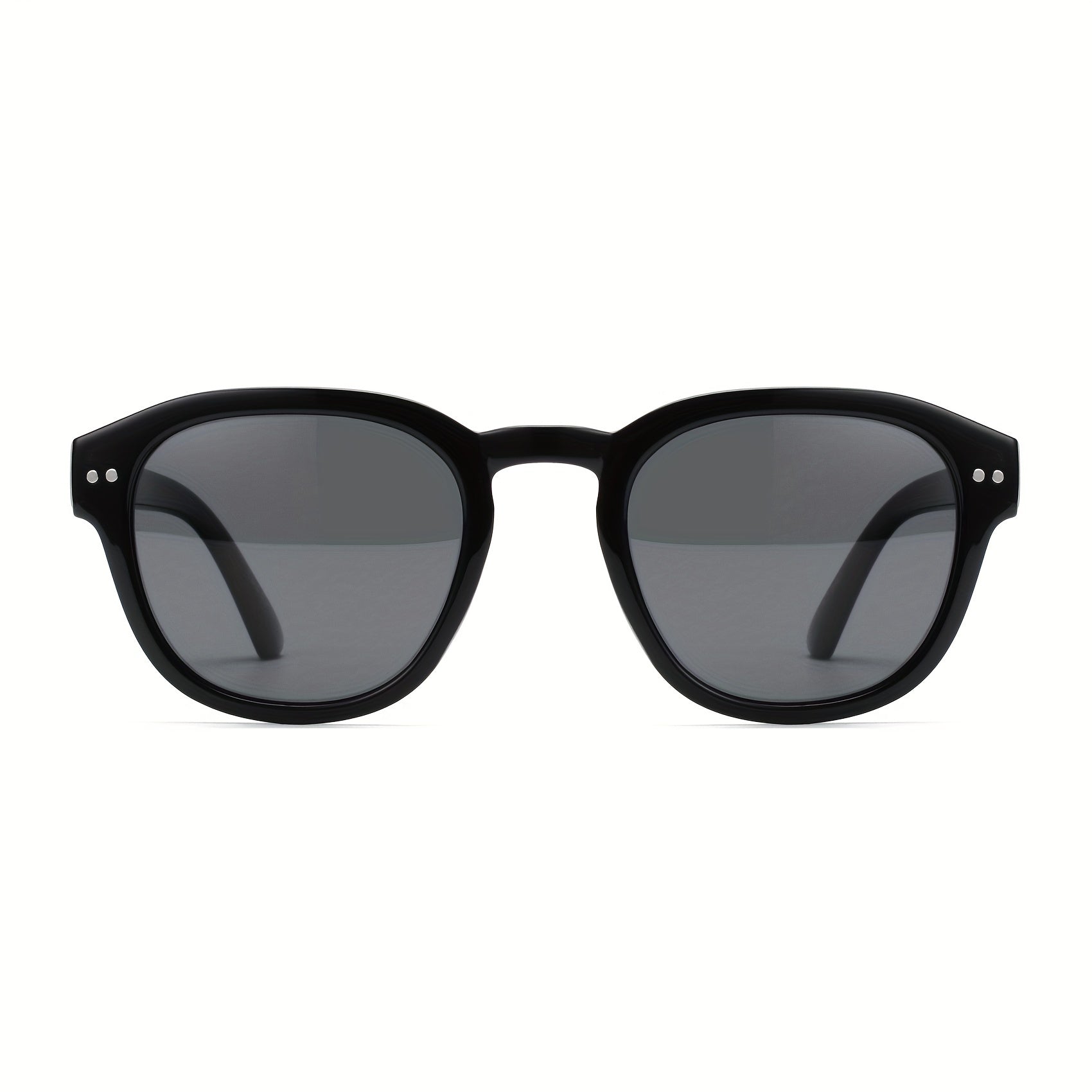 OUWEN Retro Round Polarized Sunglasses UV400 VF2221A