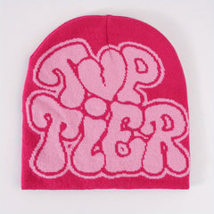 Y2K Unisex Beanie Skull Hat Hip Hop Knit Hats Warm Ski Hats