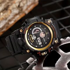Kids Sports Waterproof Electronic Watch - Round Wrist Watch