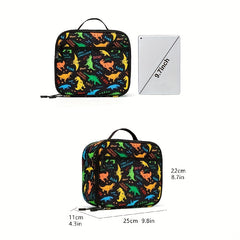 Cartoon Dinosaur Lunch Bag for Kids