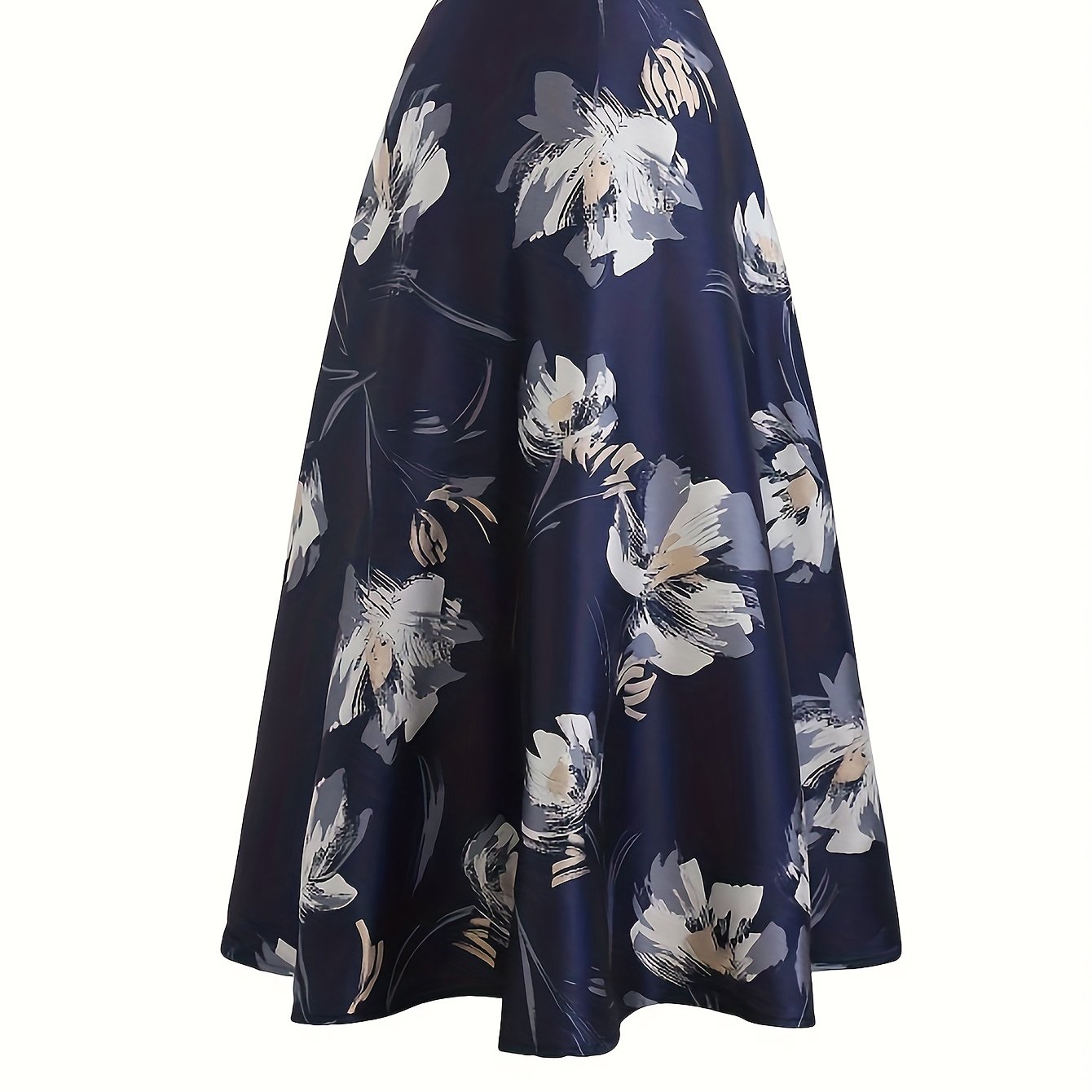 Floral High Waist Skirt for Spring & Summer