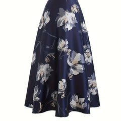 Floral High Waist Skirt for Spring & Summer