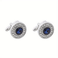Crystal Cufflinks Suit Button Cufflinks Shirt Studs Accessories