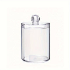 Clear Swab Holders With Lid & Dust proof Storage Jars