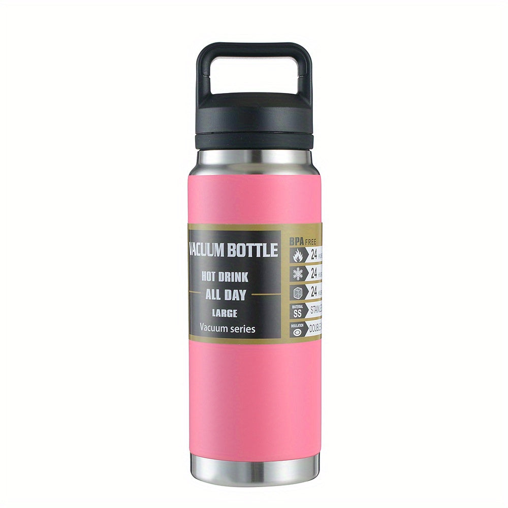 800ml Vacuum Flask Stainless Steel Thermal Bottle Leakproof Tumbler with Lid