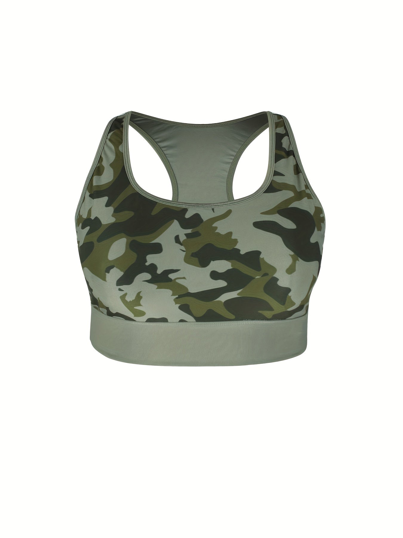 Women's Camo Racer Back Sports Bra