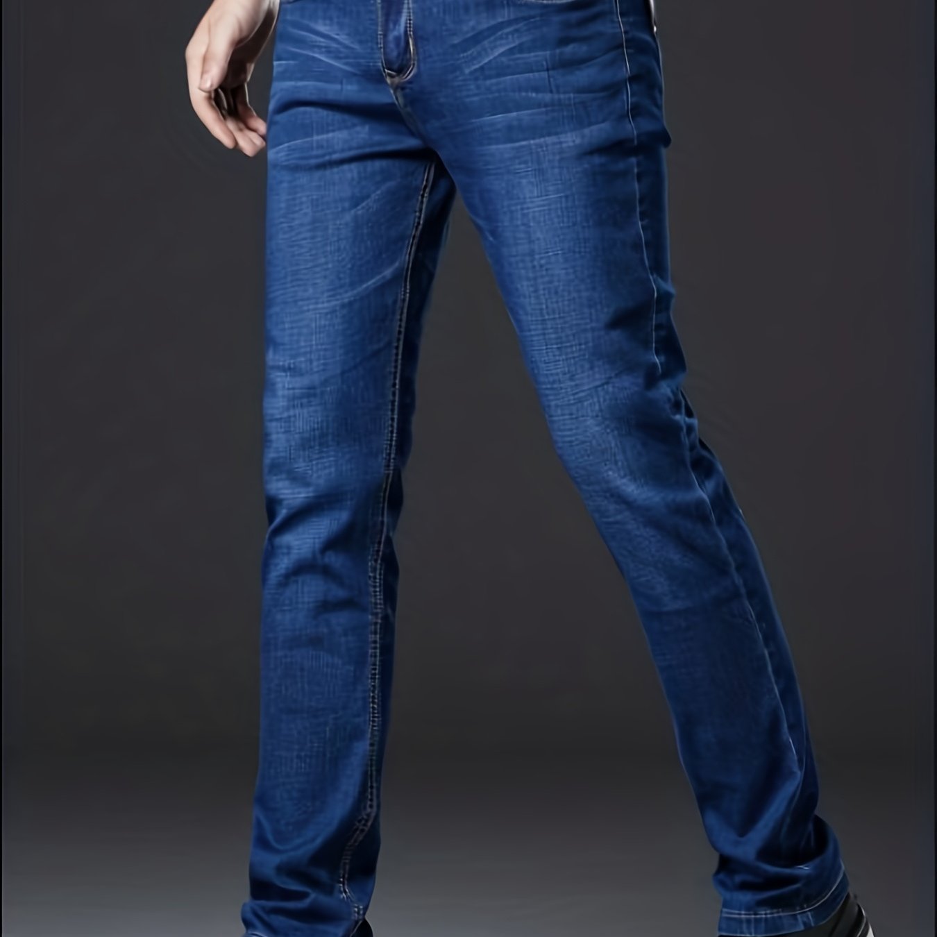 Men's Slim Fit Business Casual Stretch Jeans