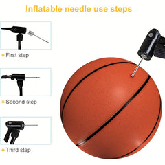30pcs Stainless Steel Air Pump Needle Inflation Needles with Storage Box