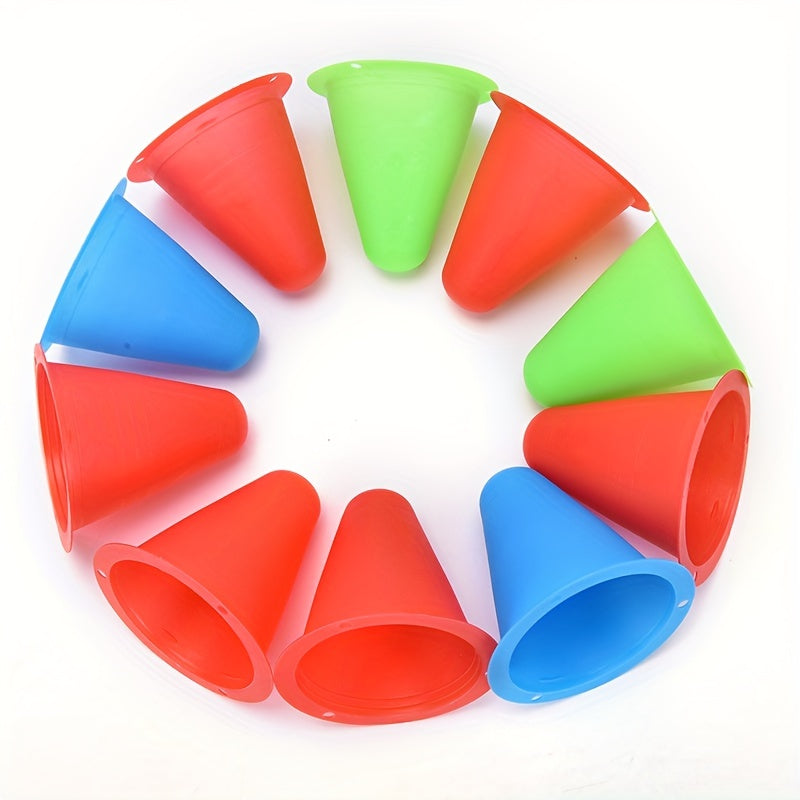 10pcs Roller Skating Training Cones - Random