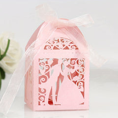 20pcs Bride & Groom Gift Boxes Wedding Party Favor Packaging